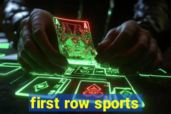 first row sports